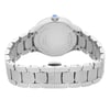 Back View Of Screwback Back Case And Closed Stainless Steel Band Of Movado 0606978 Watch Display Model Condition