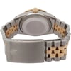 Back View Of Solid Back Case And Closed Stainless Steel Band Of Rolex 16013 Watch Pre Owned Condition