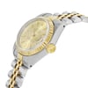 View Of Crown Facing Side Of Rolex 69173 Stainless Steel Watch Pre Owned Condition