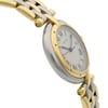 View Of Opposite Crown Facing Side Of Cartier 183964 Stainless & Solid Gold Watch Pre Owned Condition