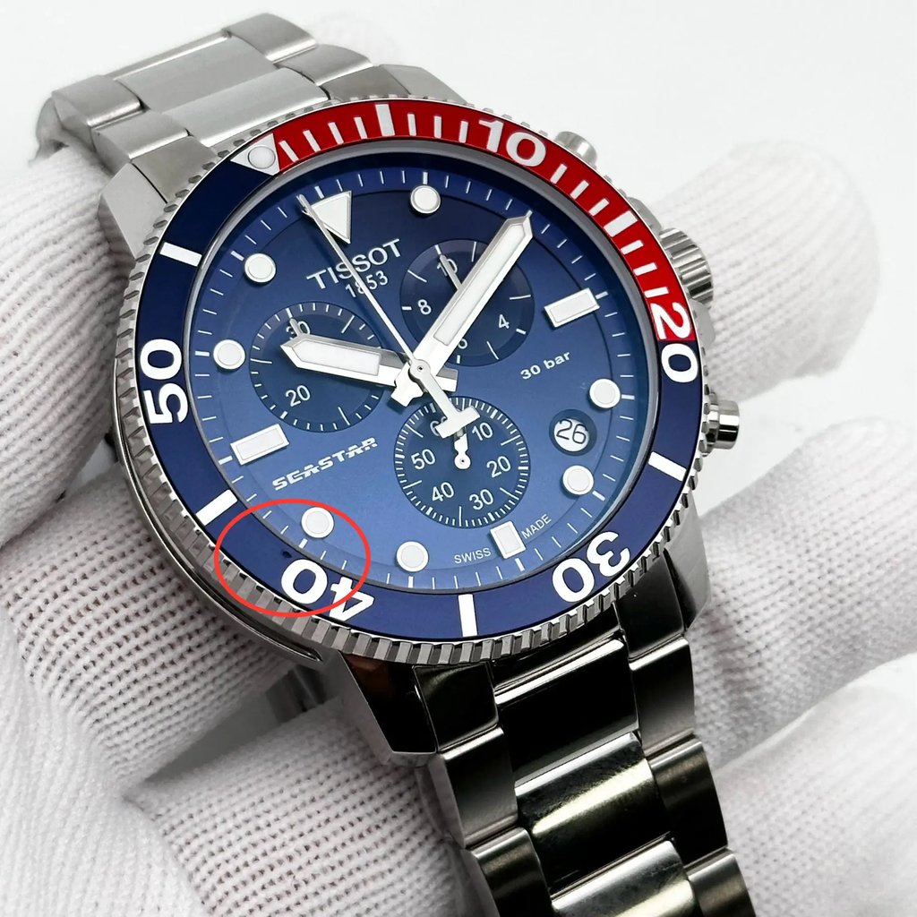 5th image of Tissot Tissot Seastar Wristwatch, NewWithDefects condition