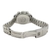 Back View Of Solid Back Case And Open Stainless Steel Band Of OMEGA 3511.20.00 Watch Pre Owned Condition