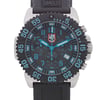 Up Close Front Facing Picture Of Luminox XS.3183 Stainless Steel Watch Display Model Condition