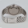Back View Of Solid Back Case And Closed Stainless Steel Band Of Rolex 126300 Watch Pre Owned Condition