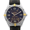 Up Close Front Facing Picture Of Breitling F56059 Titanium Watch Pre Owned Condition