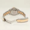 Back View Of Solid Back Case And Open Stainless Steel Band Of Rolex 126613LB Watch Pre Owned Condition