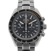Up Close Front Facing Picture Of OMEGA 321.90.44.52.01.001 Titanium Watch New With Defects Condition