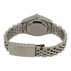 Back View Of Screwback Back Case And Closed Stainless Steel Band Of Rolex 79240 Watch Pre Owned Condition