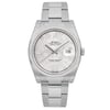 Front Full View Of Rolex 116200 sfao Stainless Steel Watch Unworn Condition Excellent
