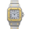 Up Close Front Facing Picture Of Cartier 1170902 Stainless Steel Watch Pre Owned Condition