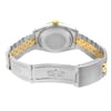 Back View Of Solid Back Case And Open Stainless and Solid Gold Band Of Rolex 16013 Watch Pre Owned Condition