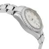 View Of Opposite Crown Facing Side Of OMEGA 231.15.34.20.55.002 Stainless Steel Watch Display Model Condition