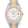 Up Close Front Facing Picture Of Rolex 116233 Stainless Steel Watch Pre Owned Condition