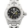 Up Close Front Facing Picture Of TAG Heuer WT141N Stainless Steel Watch Pre Owned Condition