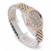 View Of Opposite Crown Facing Side Of Rolex 278383RBR Stainless Steel Watch New Condition