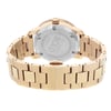 Back View Of Solid Back Case And Closed Stainless Steel Band Of Movado 3600342 Watch Pre Owned Condition