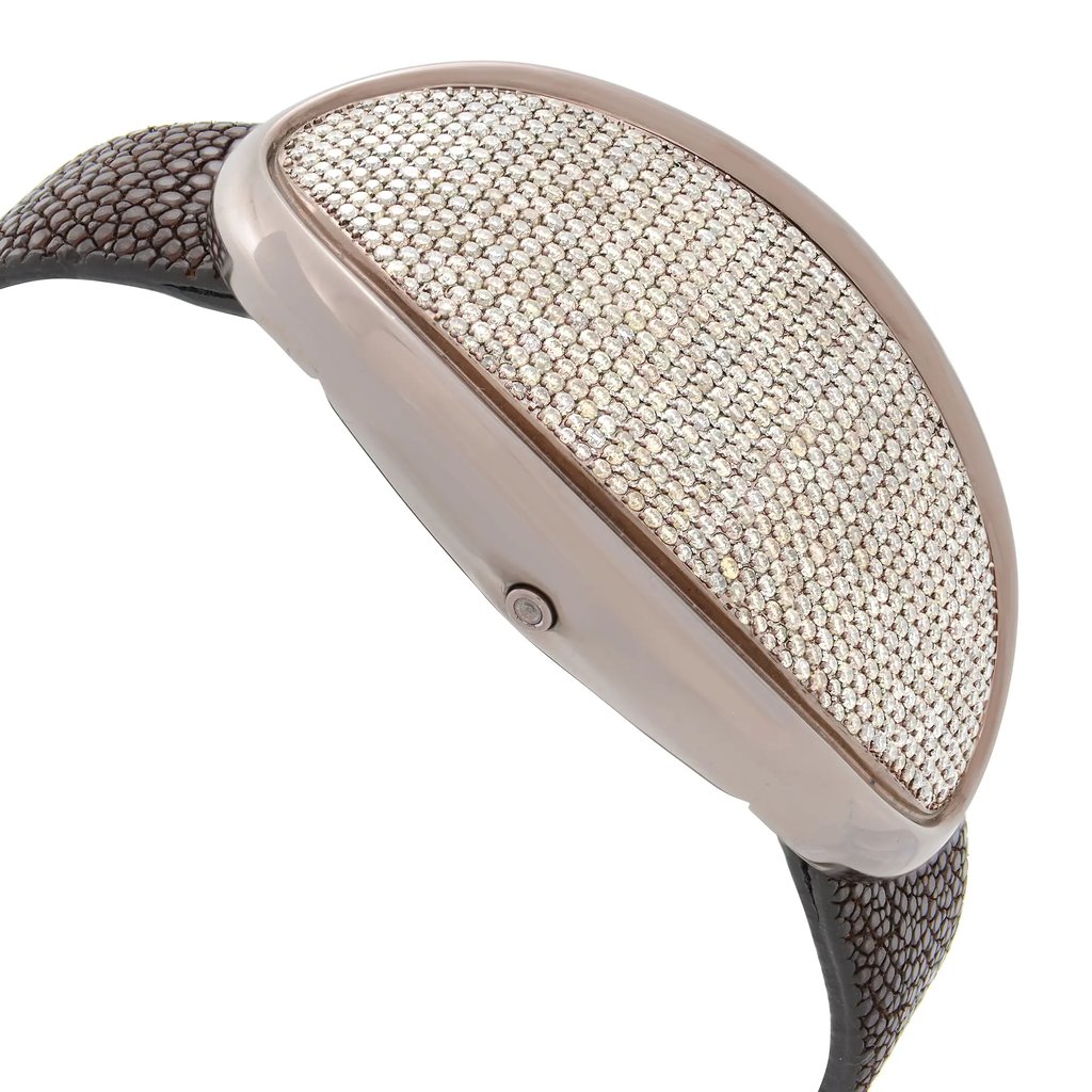 View Of Opposite Crown Facing Side Of Unbranded N/A Stainless Steel Watch Pre Owned Condition