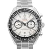 Up Close Front Facing Picture Of OMEGA 329.30.44.51.04.001 Stainless Steel Watch Display Model Condition