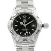Up Close Front Facing Picture Of TAG Heuer WAF141E.BA0812 Stainless Steel Watch Pre Owned Condition