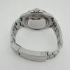 Back View Of Solid Back Case And Closed Stainless Steel Band Of Rolex 126610LV Watch Pre Owned Condition