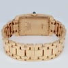 Back View Of Screwback Back Case And Closed Yellow Gold Band Of Cartier 1740 Watch Pre Owned Condition
