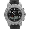 Up Close Front Facing Picture Of Tissot T047.420.47.057.00 Titanium Watch Pre Owned Condition