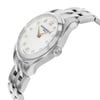 View Of Crown Facing Side Of Baume & Mercier MOA10176 Stainless Steel Watch Pre Owned Condition