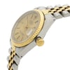 View Of Crown Facing Side Of Rolex 68273 Stainless Steel Watch Pre Owned Condition