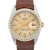 Up Close Front Facing Picture Of Rolex 16013 Stainless Steel Watch Pre Owned Condition