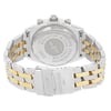 Back View Of {Caseback} Back Case And Closed Stainless and Solid Gold Band Of Breitling D13355 Watch Pre Owned Condition
