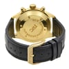 Back View Of Solid Back Case And Closed Leather Band Of IWC IW3711-11 Watch Pre Owned Condition