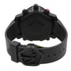 Back View Of Screwback Back Case And Closed Rubber,Silicone Band Of JACOB & Co. GH100.11.NS.PB.AHA4D Watch Unworn Condition