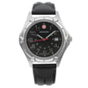 Front Full View Of Wenger 73115 Stainless Steel Watch Pre Owned Condition Good