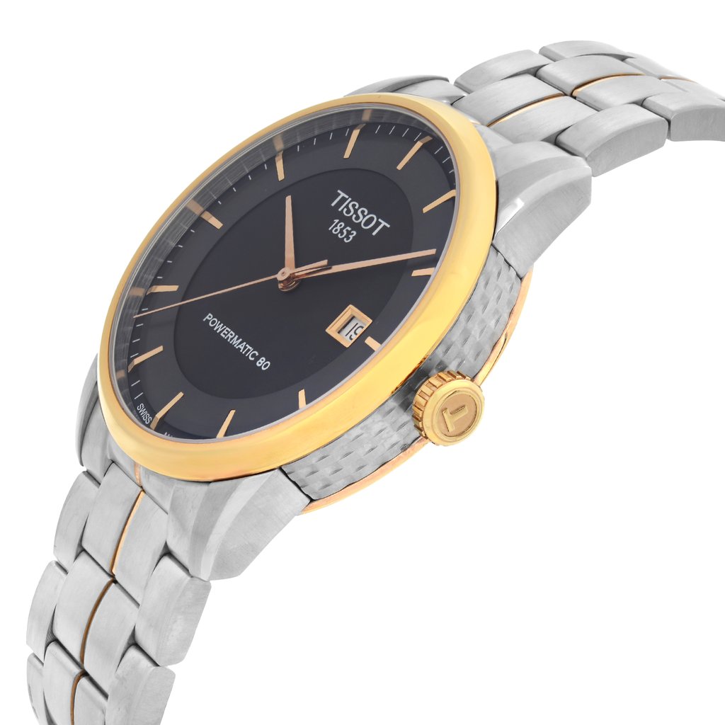 View Of Crown Facing Side Of Tissot T086.407.22.051.00 Stainless Steel Watch New With Defects Condition