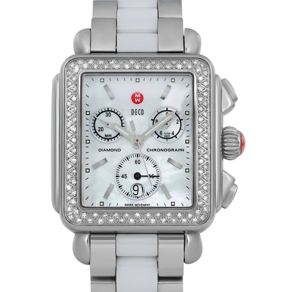 2nd image of MICHELE Michele Deco Wristwatch, PreOwned condition