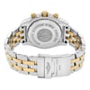 Back View Of {Caseback} Back Case And Closed Stainless and Solid Gold Band Of Breitling CB014012/G713-378C Watch Pre Owned Condition