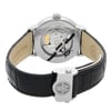 Back View Of Exhibition Back Case And Closed Leather Band Of RAYMOND WEIL 2227-STC-00659 Watch New With Defects Condition