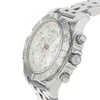 View Of Crown Facing Side Of Breitling AB014012/G711-378A Stainless Steel Watch Display Model Condition