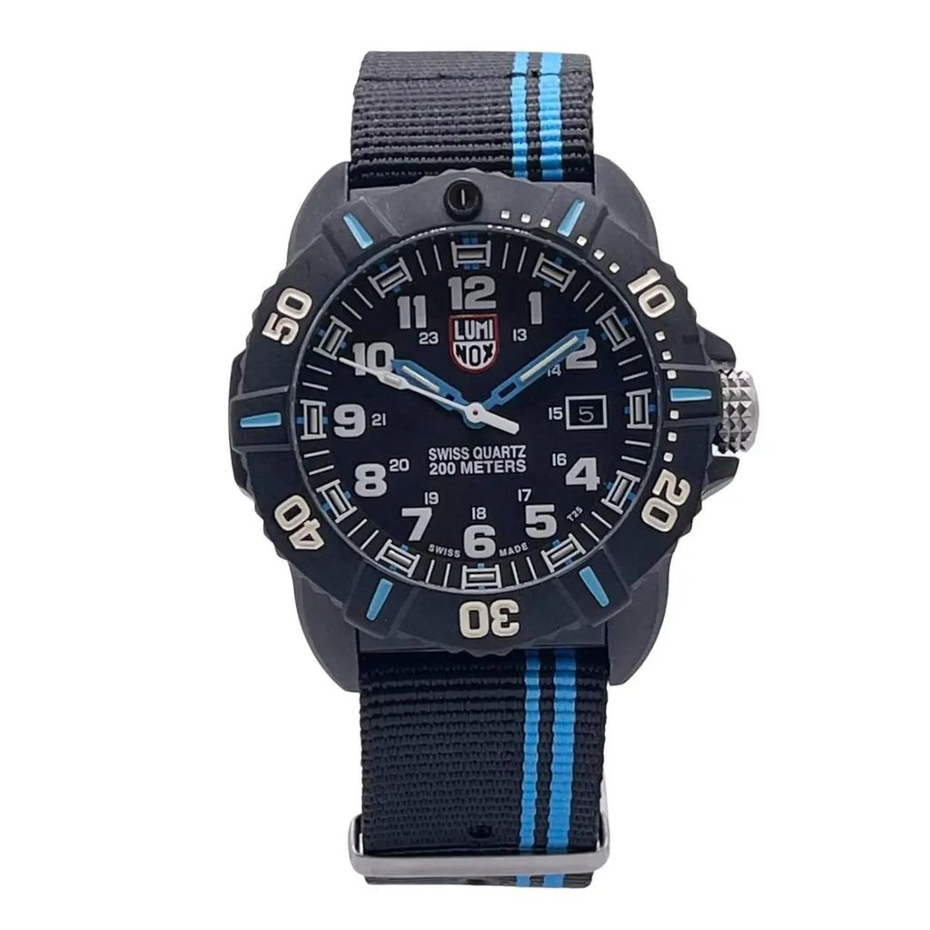 Front Full View Of Luminox XS.3023 Carbon Watch Pre Owned Condition Good