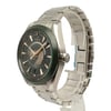 View Of Crown Facing Side Of OMEGA 220.30.43.22.10.001 Stainless Steel Watch New With Defects Condition