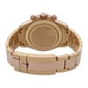 Back View Of Solid Back Case And Closed Rose Gold Band Of Rolex 116505 Watch Pre Owned Condition