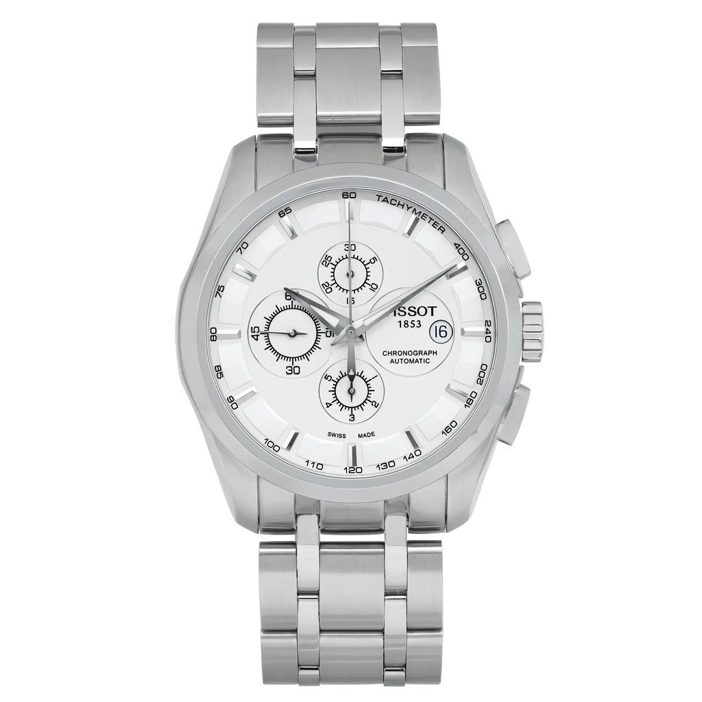 Front Full View Of Tissot T0356271103100 Stainless Steel Watch Display Model Condition Excellent