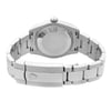 Back View Of {Caseback} Back Case And Closed Stainless Steel Band Of Rolex 178240 Watch Unworn Condition