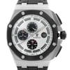 Up Close Front Facing Picture Of Audemars Piguet 26400SO.OO.A002CA.1 Stainless Steel Watch Display Model Condition