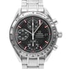 Up Close Front Facing Picture Of OMEGA 3519.50.00 Stainless Steel Watch Pre Owned Condition