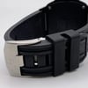 Back View Of Screwback Back Case And Closed Rubber Band Of Luminox XL.0201.BO Watch Pre Owned Condition