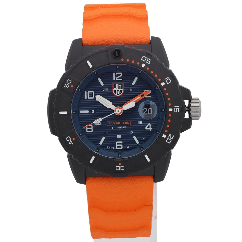 Front Full View Of Luminox XS.3603 carbon Watch Pre Owned Condition Good