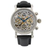 Front Full View Of Chronoswiss CH 7520 S Platinum Watch Pre Owned Condition {Product Condition}