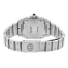 Back View Of {Caseback} Back Case And Closed Stainless Steel Band Of Cartier 901 Watch Pre Owned Condition