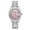 Front Full View Of Rolex 179174 Stainless Steel Watch Pre Owned Condition Good
